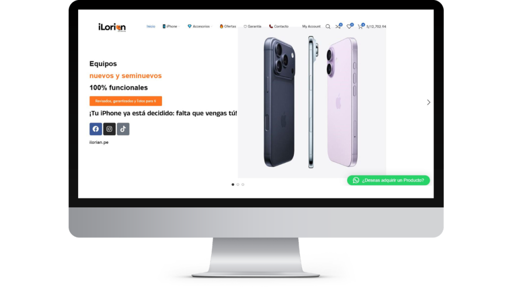 Diseño de tiendas online